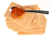 Biscottes et confiture