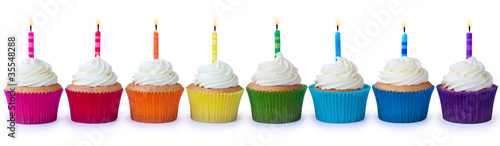 Photo: Birthday cupcakes Birthday cupcakes