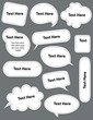 White Sticker Banners