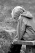 A sad and troubled little boy