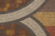 pattern on the pavement