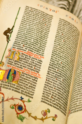 Photo: Gutenburg Bible Gutenburg Bible