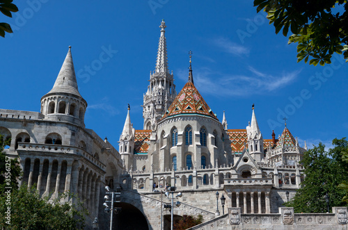 Photo: Fisherman´s Bastion, Buda castle in Budapest Fisherman´s Bastion, Buda castle in Budapest