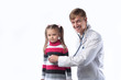 The doctor and the little girl