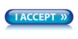 I ACCEPT Web Button (terms and conditions legal agree)