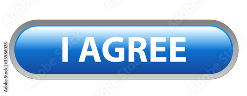 Vector: I AGREE Web Button (terms and conditions legal) I AGREE Web Button (terms and conditions legal)
