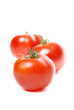 TOMATES ROUGES FOND BLANC