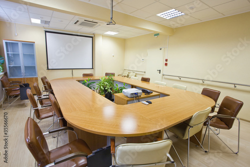 Photo: Business meeting room in office Business meeting room in office