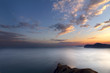 Magic sea sunset