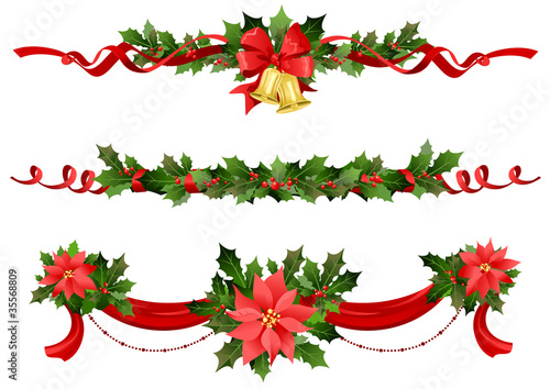 Vector: Christmas festive decoration Christmas festive decoration