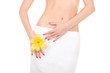 care for beautiful woman body