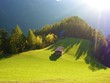Almhütte im Herbst