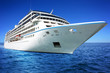 Huge luxury cruise ship