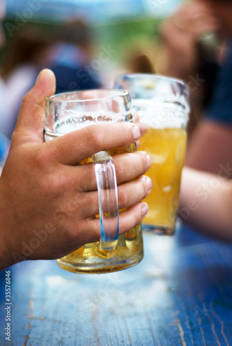 Photo: Bier am Oktoberfest Bier am Oktoberfest