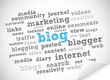 Blog word cloud