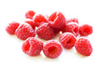 A pack of raspberry isolated A pack of raspberry isolated