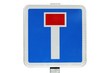 Panneau de signalisation ' Voie sans issue - Impasse ' Panneau de signalisation ' Voie sans issue - Impasse '