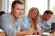 Student beim Lernen