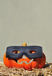 Calabaza de halloween en carnaval.