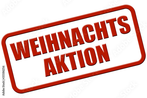 Illustration: Stempel rot rel WEIHNACHTSAKTION Stempel rot rel WEIHNACHTSAKTION