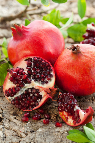 Photo: Pomegranates Pomegranates