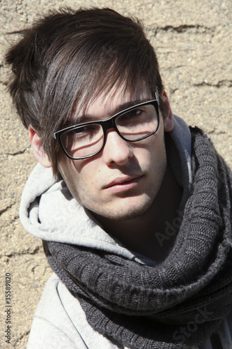 Photo: portrait man outdoors portrait man outdoors
