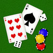 Cards and dice