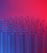 Laboratory test tubes
