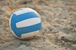 pallone da beach volley in spiaggia