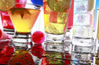Assorted cocktails fiesta style
