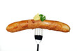 Bratwurst mit Senf