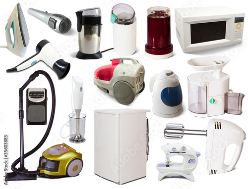 Photo: Set of household appliances Set of household appliances
