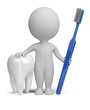 3d small people - dentist