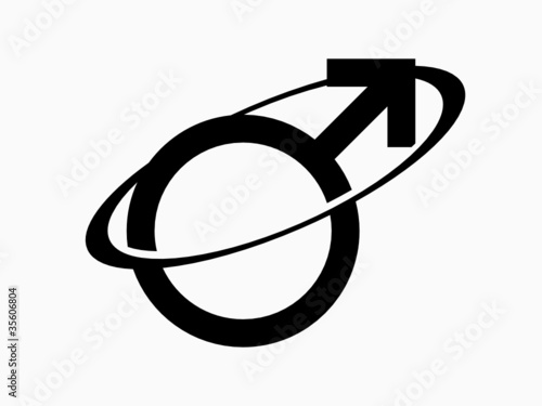 Vector: Mars symbol Mars symbol