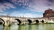 Sant Angelo Bridge and Sant Angelo Castel Sant Angelo Bridge and Sant Angelo Castel