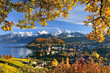 Spiez am Thunersee mit Berner Alpen