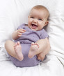 éclat de rire de bébé