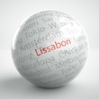 Weltkugel Lissabon
