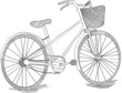 Hand drawn bicycle