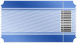 Ticket Coupon Gutschein (blank)