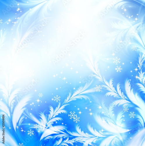 Illustration: winter background winter background