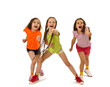 Active sporty girls