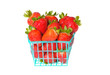 Strawberries in a basket