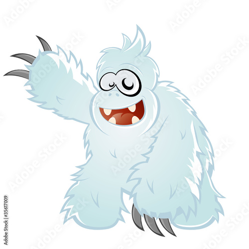 Yeti Cartoon