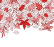Red Autumn Leaves Background Red Autumn Leaves Background