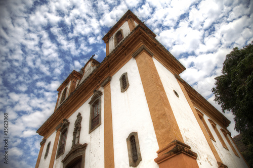Photo: Historic Catholic Church in Brazil - Minas Gerais - Sabara Historic Catholic Church in Brazil - Minas Gerais - Sabara