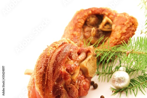 Photo: Weihnachtsessen - Grillhaxe Weihnachtsessen - Grillhaxe