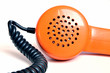 Telefonhörer Retro Orange