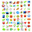 Web icon set. Vector