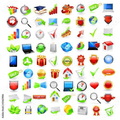 Vector: Web icon set. Vector Web icon set. Vector